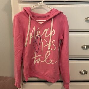 Aeropostale Women’s hooded pink sweatshirt size M